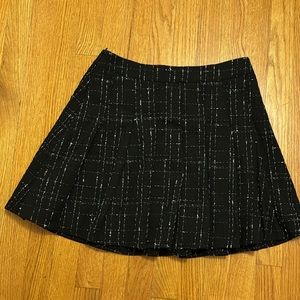 Plaid mini skirt